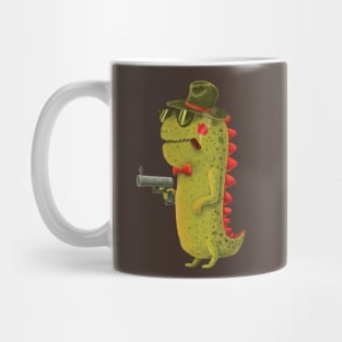 Dino bandito (olive) Mug